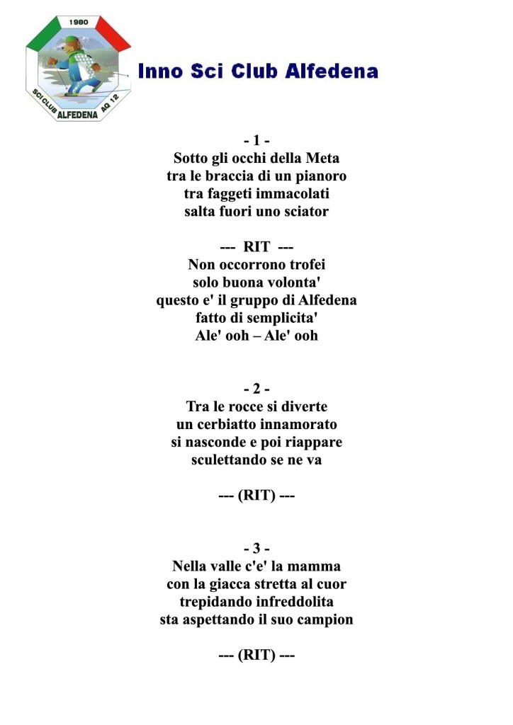 Inno Sci Club Alfedena